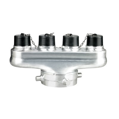 4 طرق لجمع رؤوس شفط مقسم مياه الحريق